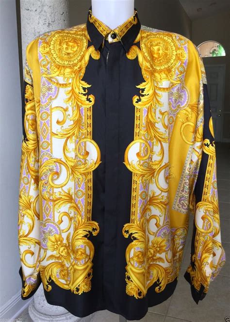 versace shirts ebay|Versace shirts for men sale.